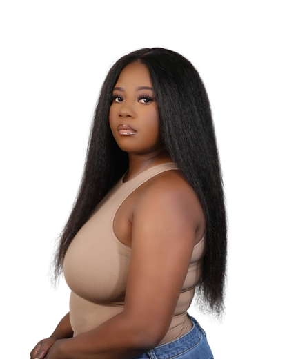 Kinky Straight Closure