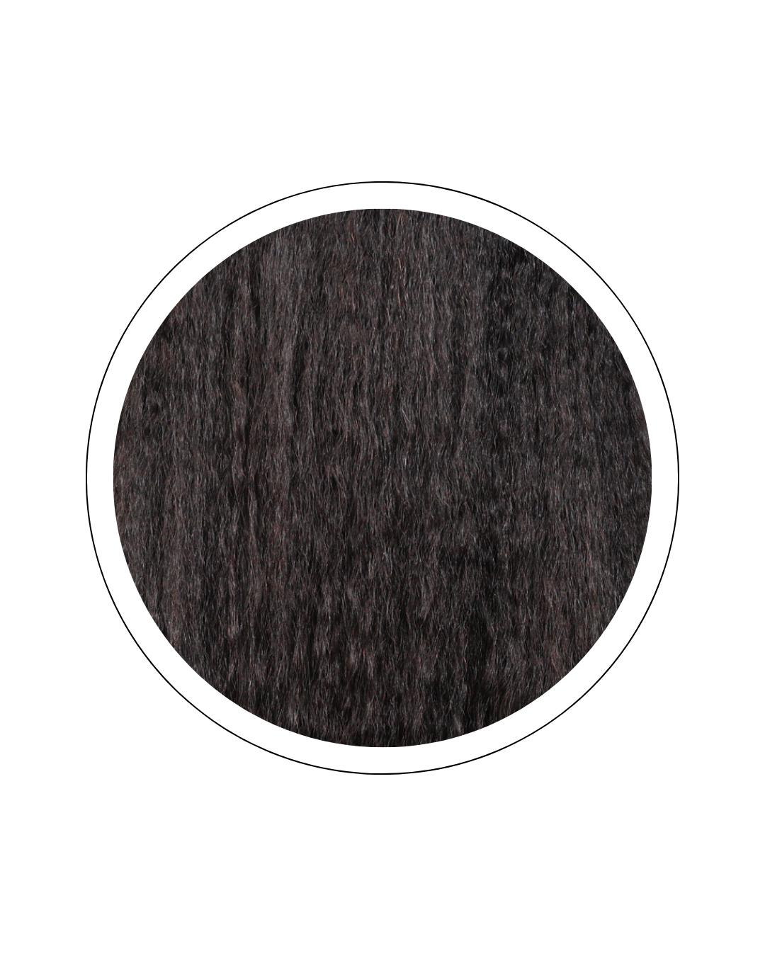 Kinky Straight Closure